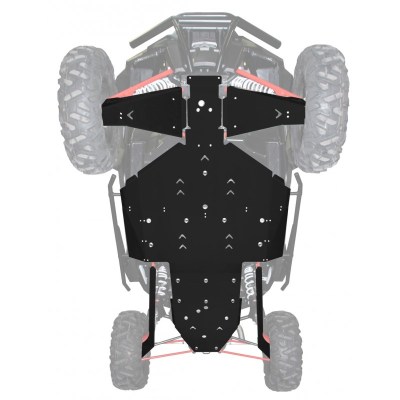 kit protection intégral phd rzr 1000 turbo xrw